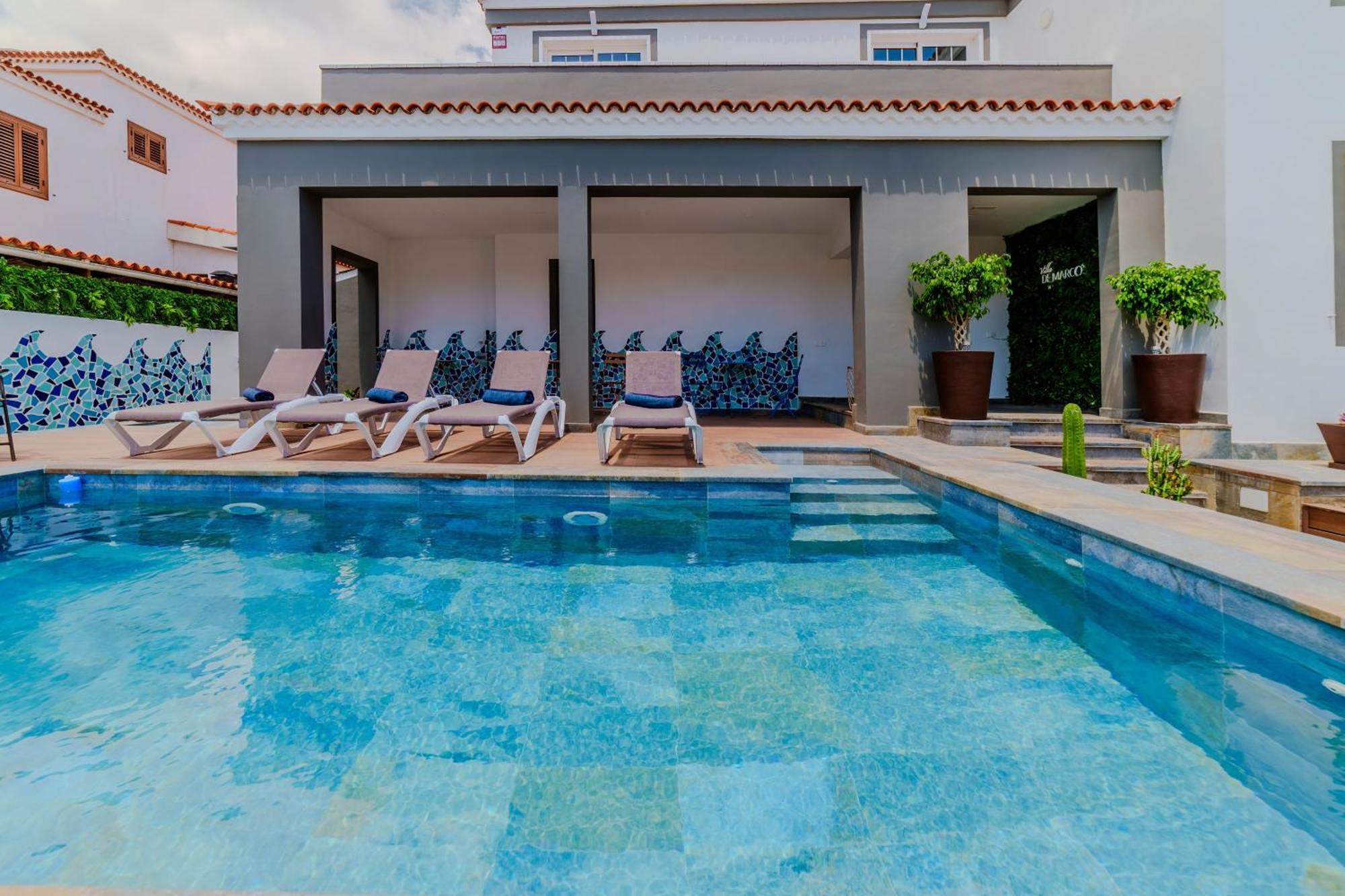 Villa De Marcos Alojamiento De Lujo Con Piscina Privada Arona  Esterno foto
