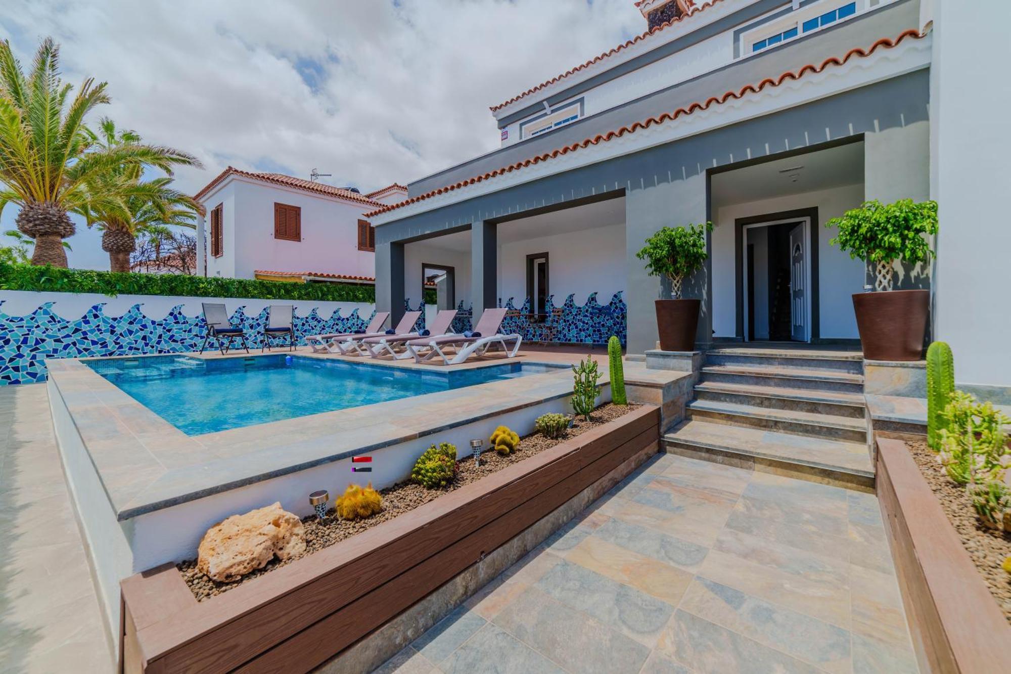 Villa De Marcos Alojamiento De Lujo Con Piscina Privada Arona  Esterno foto