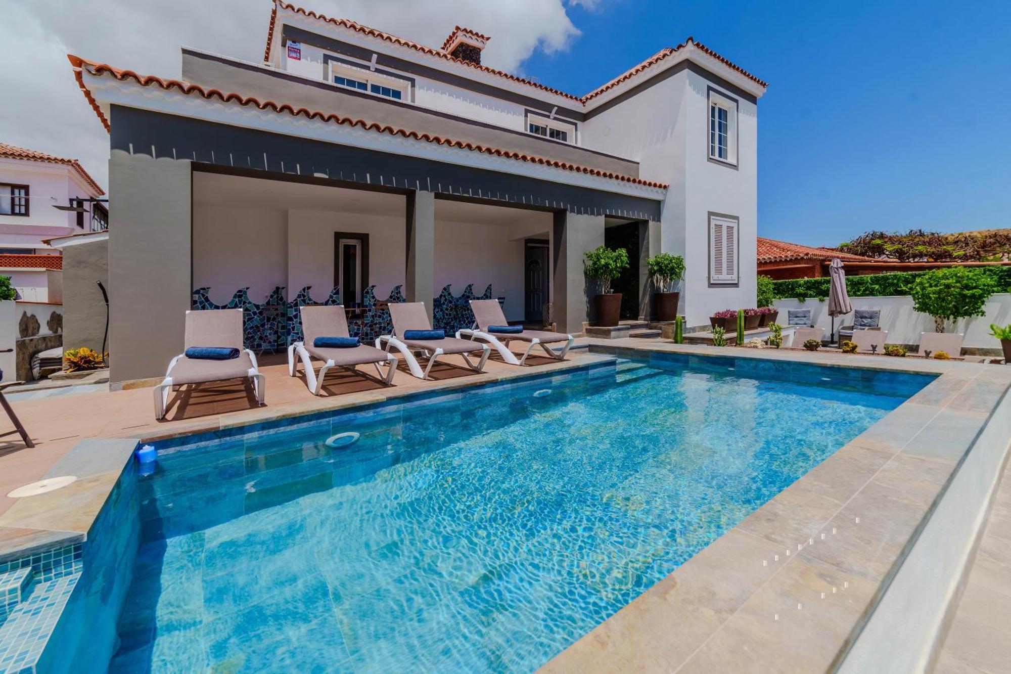 Villa De Marcos Alojamiento De Lujo Con Piscina Privada Arona  Esterno foto